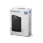 WD 1TB External Hard Disk Drive with Cable - Black