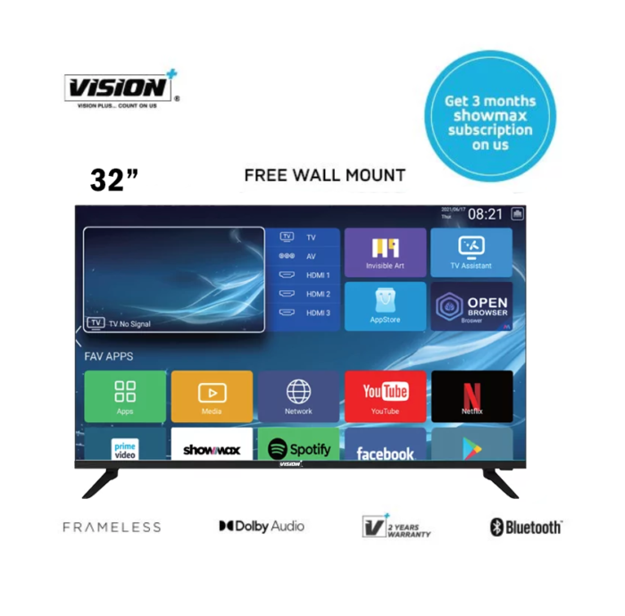 Vision Plus 32 Inch Smart Android TV Vision Plus 32 Inch Smart Android TV