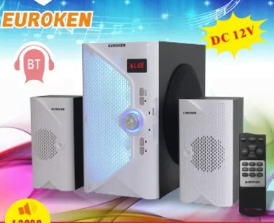 506 Euroken Ek-506 2.1ch ac/dc 12,000w subwoofer