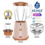Nunix 3 In 1 Blender, Grinder & Chopper Model AK-444