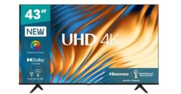 Hisense 43-inch A6 Series Smart 4K TV