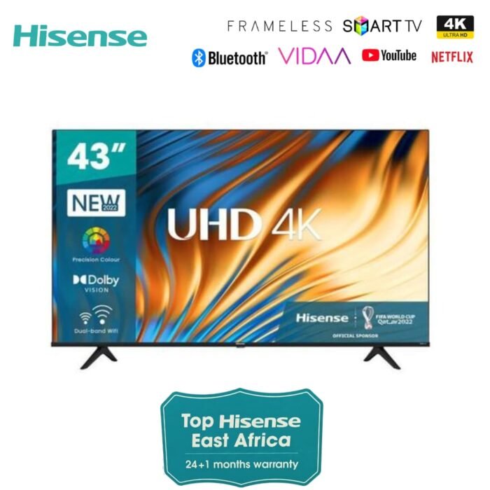 Hisense 43 4K Smart tv Hisense 43-inch A6 Series Smart 4K TV