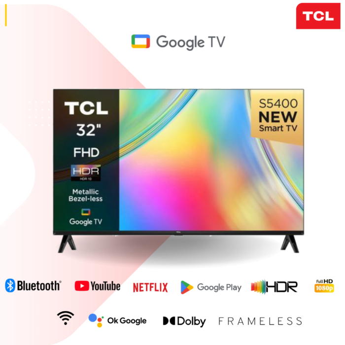 TCL 32 Inch Smart Android Google TV 32S5400 TCL 32 Inch Smart Android Google TV 32S5400