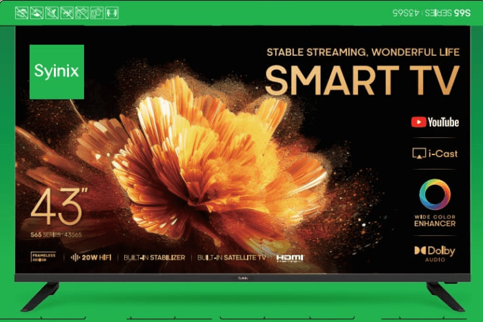 Syinix 43 inch Smart