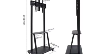 TV Stand Trolley Shelf with Wheels for 32 to 70 Inch TV