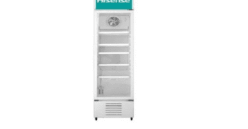 Hisense FL37FC 282L Showcase Chiller Fridge Glass door with lock