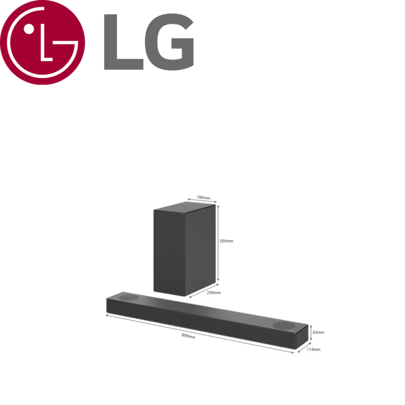 LG SoundBar S75Q With Dolby Atmos 380W