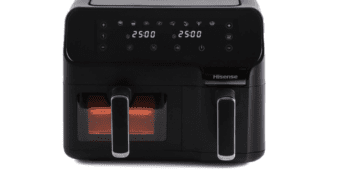 Hisense Dual Air Fryer H09AFBK2S5 - 8.6 Liters