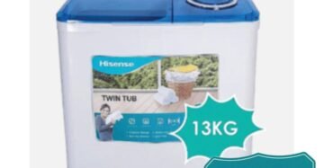 Hisense WSRB143W 13.5kg Washing Machine Twin Tub