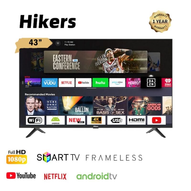 Hikers 43 Inch Smart Android TV Hikers 43 Inch Smart Android TV