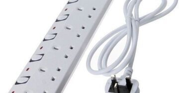 JSB 6 Way Power Extension Cable 5 meters