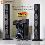 Sayona SHT-1204BT 3.1Ch Subwoofer System Tallboy Speakers