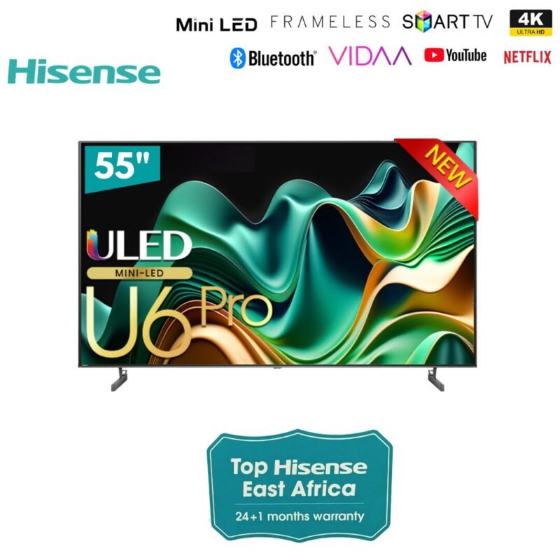 Hisense 55U6N PRO 55-inch ULED Mini-LED TV