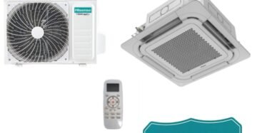 Hisense Cassette 36000BTU Air Conditioner AUC-36HR4SKA (AUW-36H4SD)
