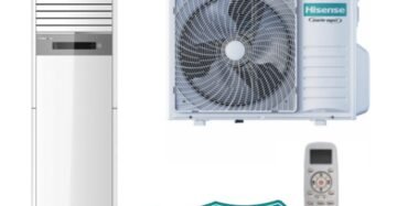 Hisense Floor Standing 36000BTU Air Conditioner Heating & Cooling AUF-36HR4SCPA (AUW-36HT4SD)