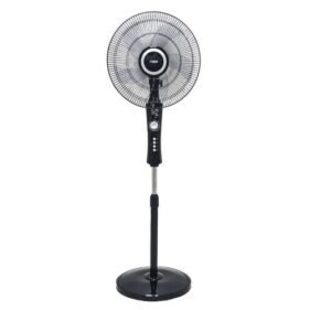 MIKA STANDING FAN MFS1625BS 16", Black & Silver