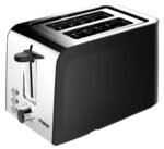 MIKA Toaster MTS2205  2 Slice, Brush S.S & Black