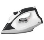MIKA Dry Iron MDIR268 Non-stick Soleplate, White & Grey