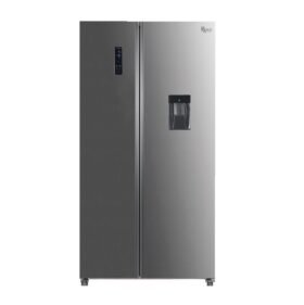 Roch side by side 439litres aRFR-540SBW-B Refrigerator With Dispenser