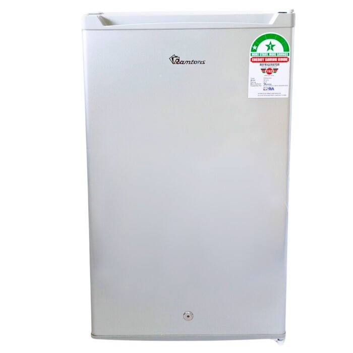 RAMTONS - RF/233  90 LITRES SINGLE DOOR DIRECT COOL FRIDGE, SILVER - RF/233