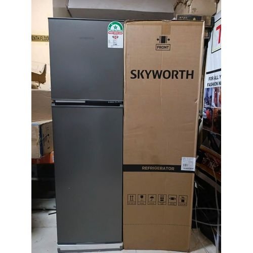 1 (19) Skyworth 158L Double Door Refrigerator