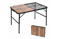 TI007-3 Height Adjustable Folding Table