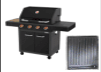 ER-1C-8804-1 Outdoor BBQ - 4 Burner with Hot Plate
