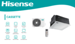 Hisense Cassette 18000BTU Air Conditioner AUC-18HR4SAA1/AUW-18H4SS