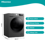 Hisense DHQA902UT 9kg Dryer
