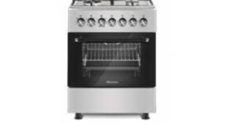 Hisense HF631GEES 60x60 3+1 Cooker with Electric oven