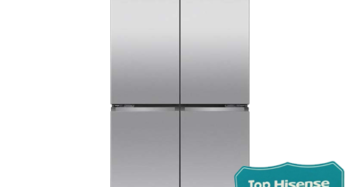 Hisense REF470DR 470L Fridge 4 Door Silver