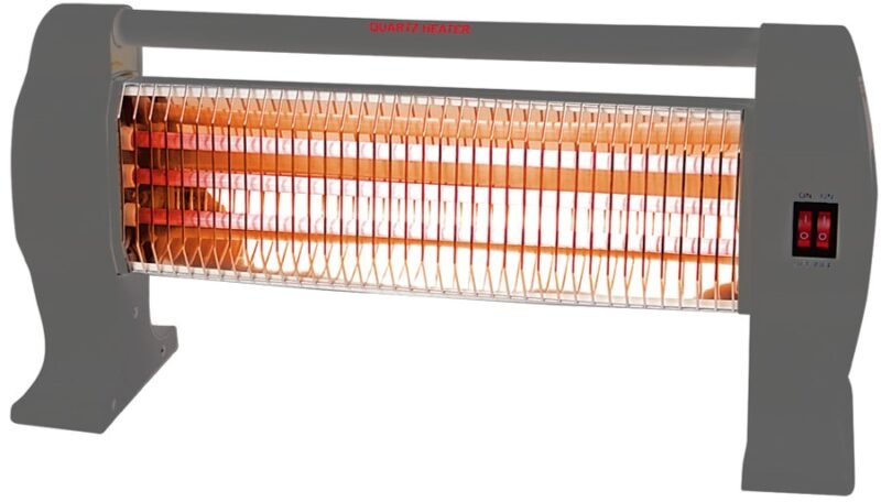 VON_VHB122MQYG_BAR_HEATER Von Quartz Heater, 1200W – Dark Grey(VHB122MQYG)