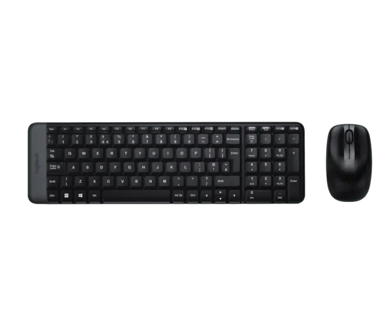 LOGITECH WIRELESS COMBO - KEYBOARD + MOUSE - MK220