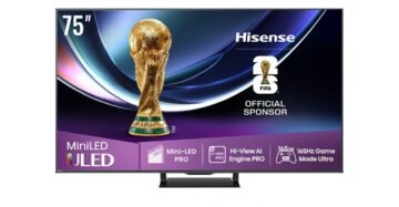 Hisense 75U7Q PRO 75" ULED Mini-LED 4K 165Hz Smart TV
