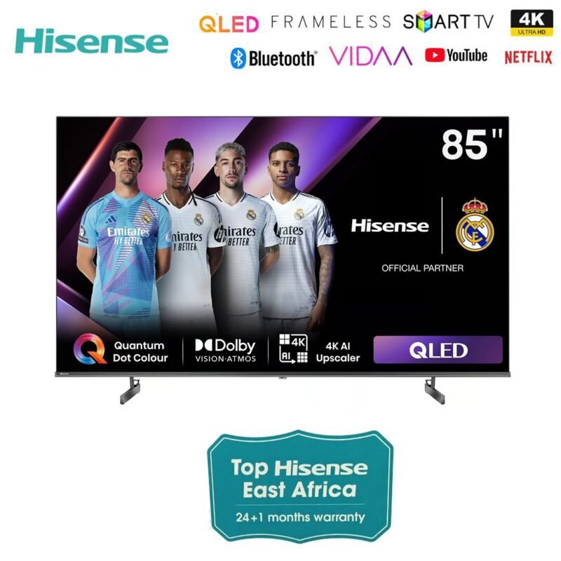 Hisense 85Q6 85 inch QLED Smart TV Hisense 85Q6QKEN 85-Inch QLED 4K Smart TV – VIDAA U9