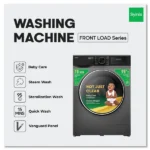 Syinix-WMFrontLoadSeries2-02 Syinix 12KG Washing Machine Front Loading Baby Care Steam Wash Grey 12KG V12WFT