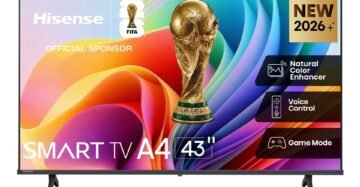 Hisense 43A4QKEN 43 inch Smart TV Full HD