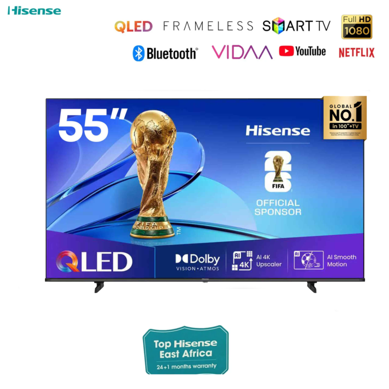 Hisense 55Q6QKEN QLED 4K UHD Smart TV Hisense 55Q6QKEN QLED 4K UHD Smart TV