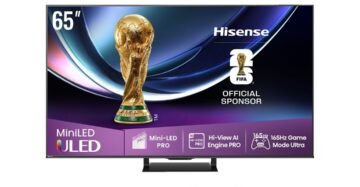 Hisense 65U7Q 65 Inch Mini-LED 165Hz 4K Smart TV