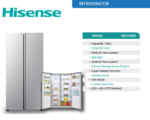 Hisense REF441DR 434L Fridge Hisense REF441DR 434L Fridge