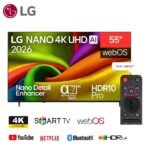 LG 55NU840B6LA 55 inch NANO 4K TV 2026